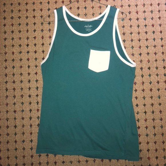 Tank top Teal/White - Medium Great condition - Picture 1 of 2